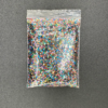 Bag of colorful glitter sequins.